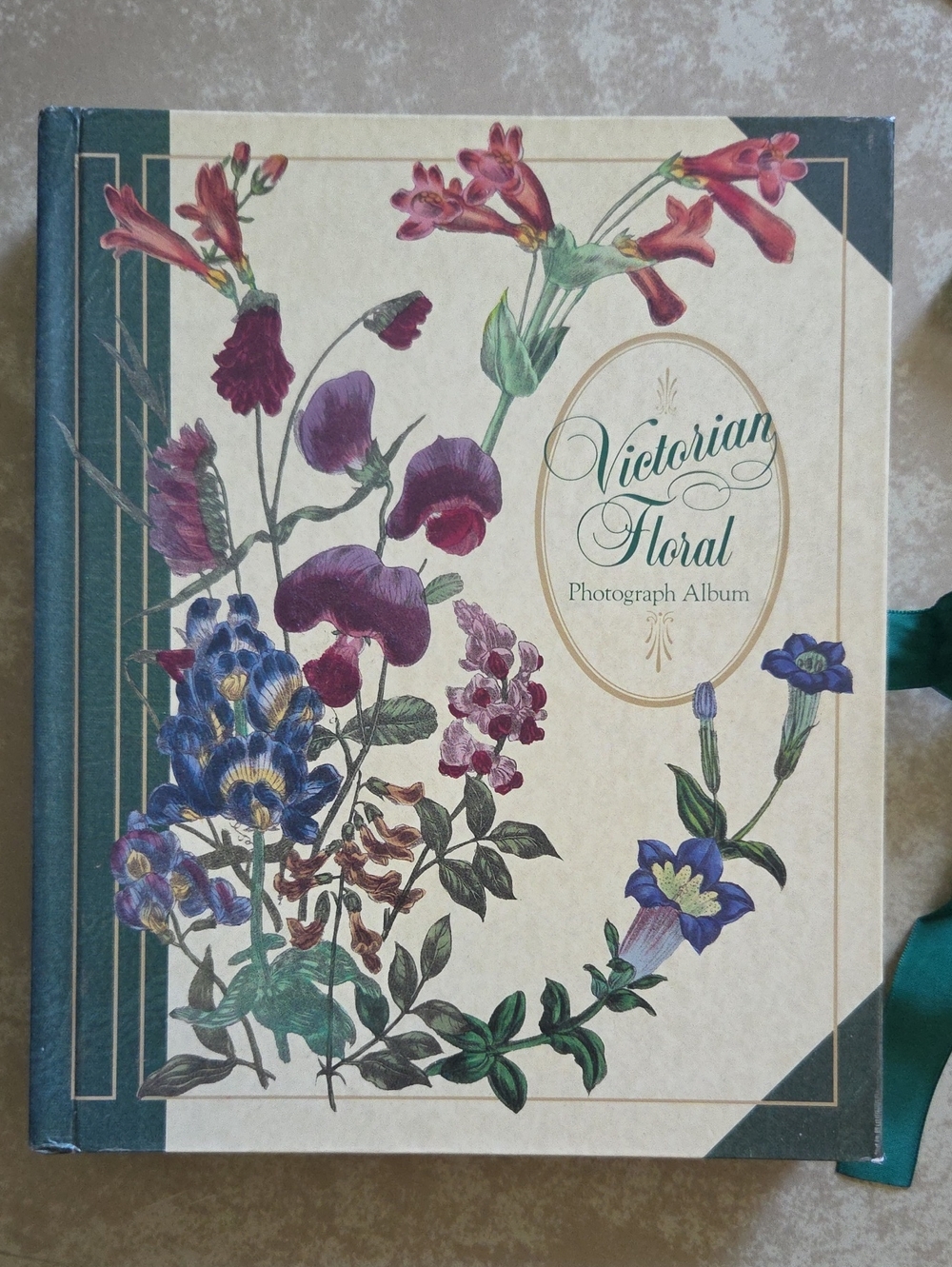 1997 Waverly Burnes Victorian Floral Photo Album